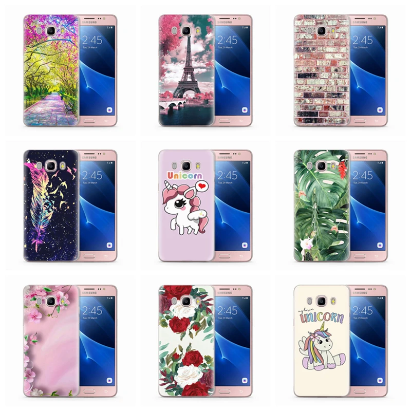 Для Funda Samsung Galaxy J7 2016 чехол J710 J710F чехлы для телефонов Любовь Париж Эйфелева башня