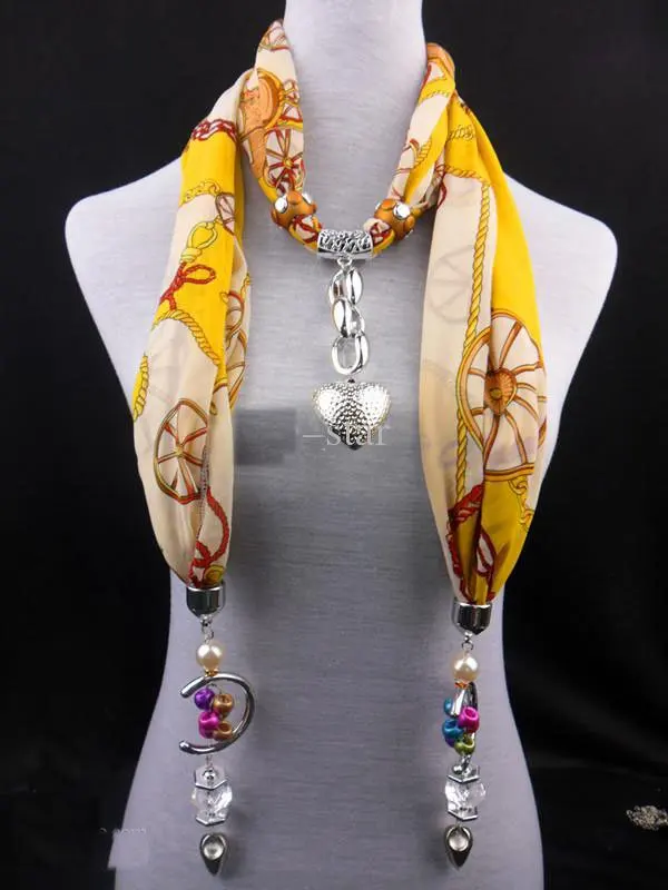 2018 Urban Renewal scarf necklace , hot fashion jewelry necklace