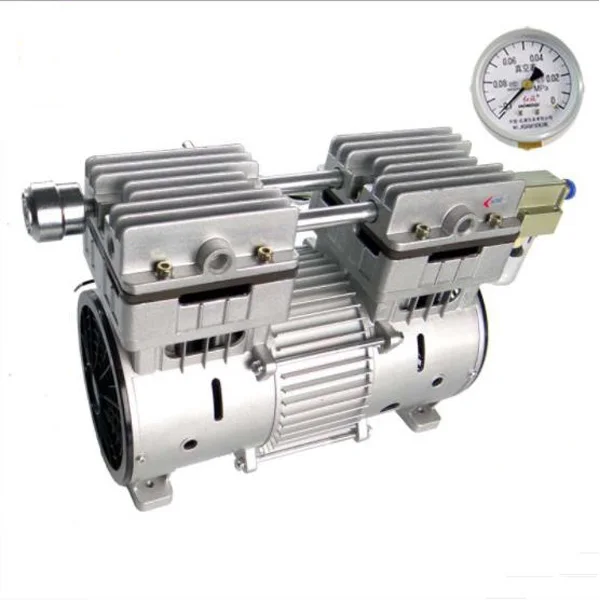 

220V Oil-free piston mute negative pressure high vacuum pump for defoaming suction filter pressure screen placement machine