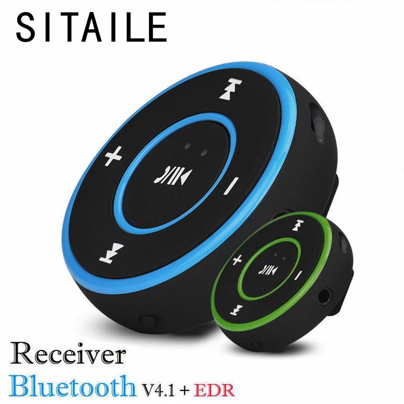

SITAILE Mini Wireless Car Bluetooth Receiver AUX Music Stereo Audio Adapter 3.5mm Aux Jack for Headphone Speaker 3 Colors