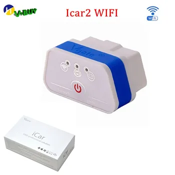 

DHL20pcs Diagnostic Scanner Tool OBD2 Vgate iCar2 WIFI OBD2 wifi New Arrival for ELM327 Support IOS/Android iCar 2 Free shipping