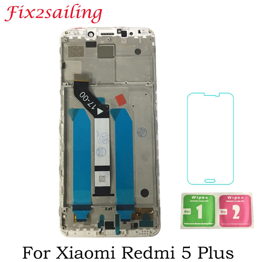 

5.99inch New Display Screen For Xiaomi Redmi 5 Plus LCD Display + Touch Screen Assembly Frame For Redmi 5 Plus LCD