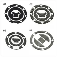 Free shipping 1pcs Carbon Fiber Tank Pad Tankpad Protector Sticker For Motorcycle Universal