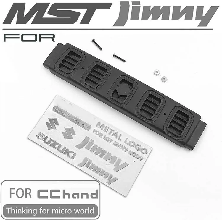 

3D grills & metal logo for MST CFX-JIMNY