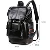 New Pu Leather Backpacks Fashion Vintage Notebook Laptop Backpack Male Large Capacity Backpacks for Men and Women Casual Bags 6