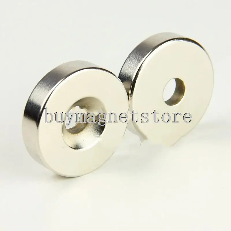 

1pcs 40 mm x 10 mm Hole 10 mm Super Strong Round Rare Earth Neodymium Magnets ndfeb Neodymium neodimio imanes 40x10
