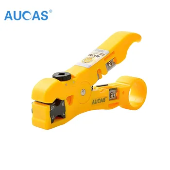

AUCAS Cable Stripper Rj45 Crimper Wire Cutter Stripper Tools Network Tester Cable Continuity Pliers Lan Pliers Wire Multi-tool