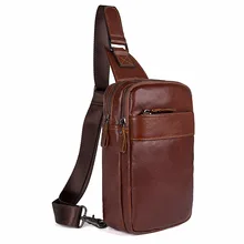 J.M.D Brand New Genuine Cow Leather Men's Chest Bag Mini Cross Body Bag Classic Chest Bag FoR Men 4002B-1 J.M.D Brand New Genuine Cow Leather Men's Chest Bag Mini Cross Body Bag Classic Chest Bag FoR Men 4002B-1