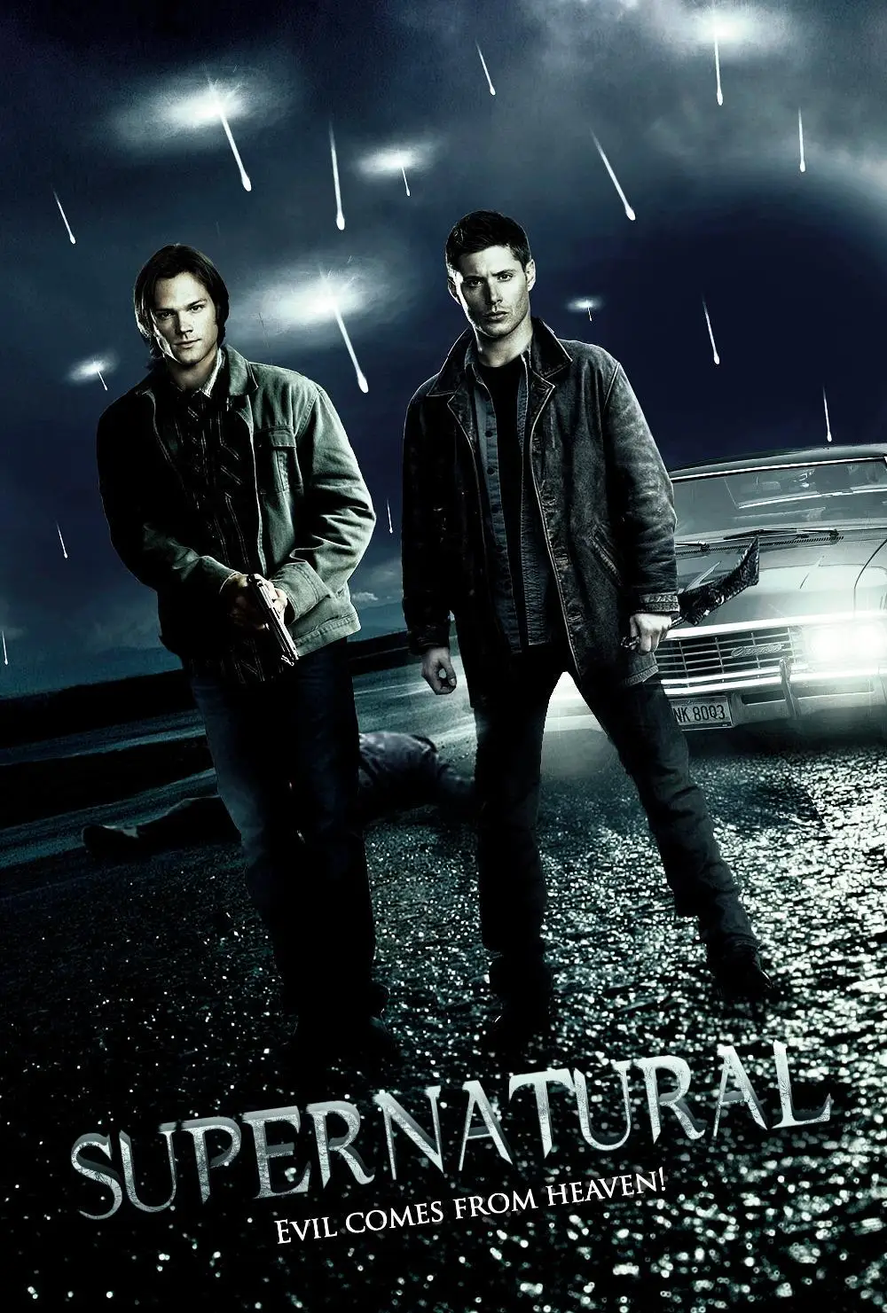 P1067 evil comes from heaven Supernatural poster 40x60cm wall sticker Home Decor | Дом и сад