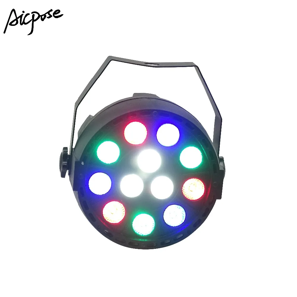 Миниатюрный Яркий сценический прожектор 12x3 Вт Par ОСВЕЩЕНИЕ с DMX512 для дискотеки DJ