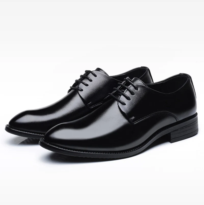 Туфли-оксфорды из лакированной кожи для мужчин; модельные туфли; Мужская официальная обувь; итальянские свадебные туфли с острым носком в деловом стиле размера плюс 48; 613