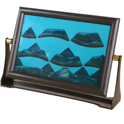 Измельчитель Песок рисунок пейзаж жидкости MotionToy сенсорными движения визуальный Рабочий стол Декор