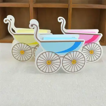 

50pcs Baby Stroller Paper Candy Box BABY Show Favor Gifts box Christening Baptism Party Candy Boxes Supplies