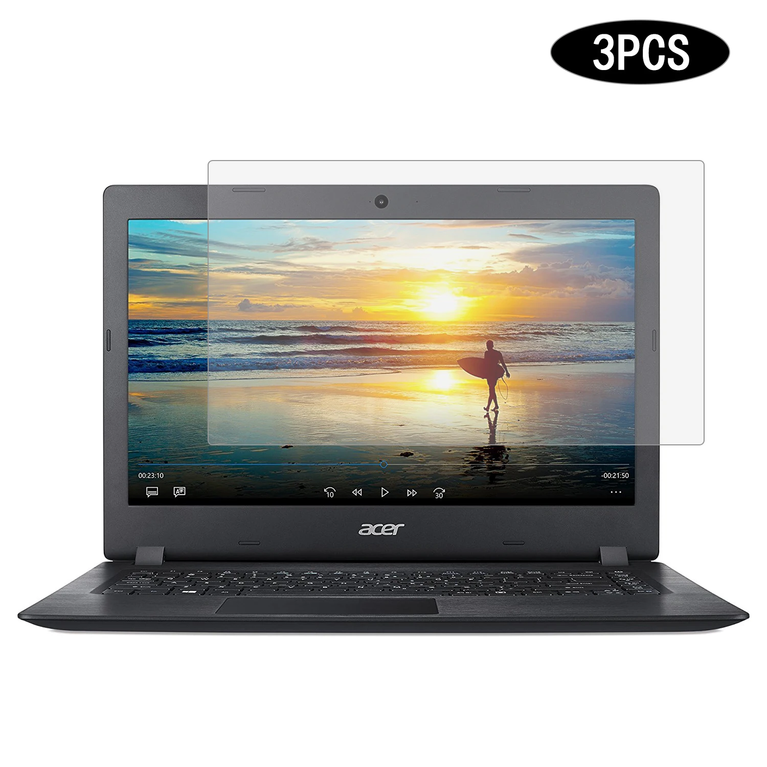 3pcs Universal Matte LCD Guard film Anti Glare Laptop Screen Protector