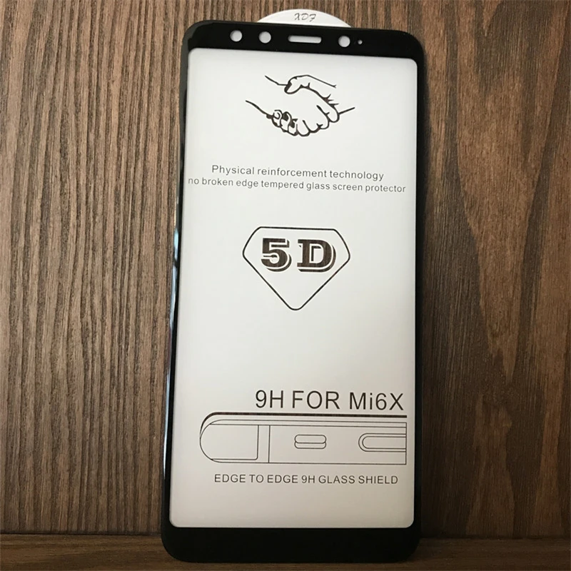 Tfshining 5D Full Tempered Glass For Xiaomi MI 6 8 SE 5X Xiomi Redmi Note 4X 5 Pro Screen Protector Glass For Redmi 5 Plus Glass (6)