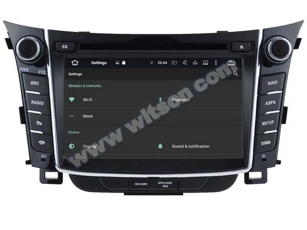 Sale WITSON Android 9.0 IPS HD Screen for HYUNDAI I30 2012 GPS CAR DVD RADIO 4GB RAM+64GB FLASH 8 Octa Core+DVR/WIFI+DSP+DAB+OBD 13