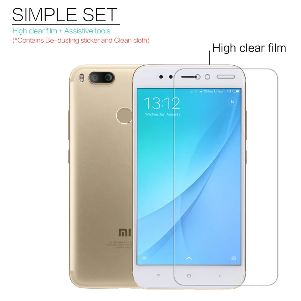 

Xiaomi Mi5x Screen Protector Xiaomi 5X Protective Film Original NILLKIN 2pcs Super Clear or Matte Screen Film For Xiaomi Mi 5X