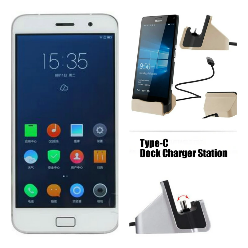 Высокое качество Тип-C USB кабель док-станции зарядки для Xiaomi ASUS Zenfone | Мобильные