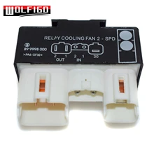 WOLFIGO Nova Unidade de RELÉ de Controle Do Ventilador Do Radiador de Arrefecimento Do Motor Para VOLVO C70 V70 S70 S90 V90 9442934,9442933