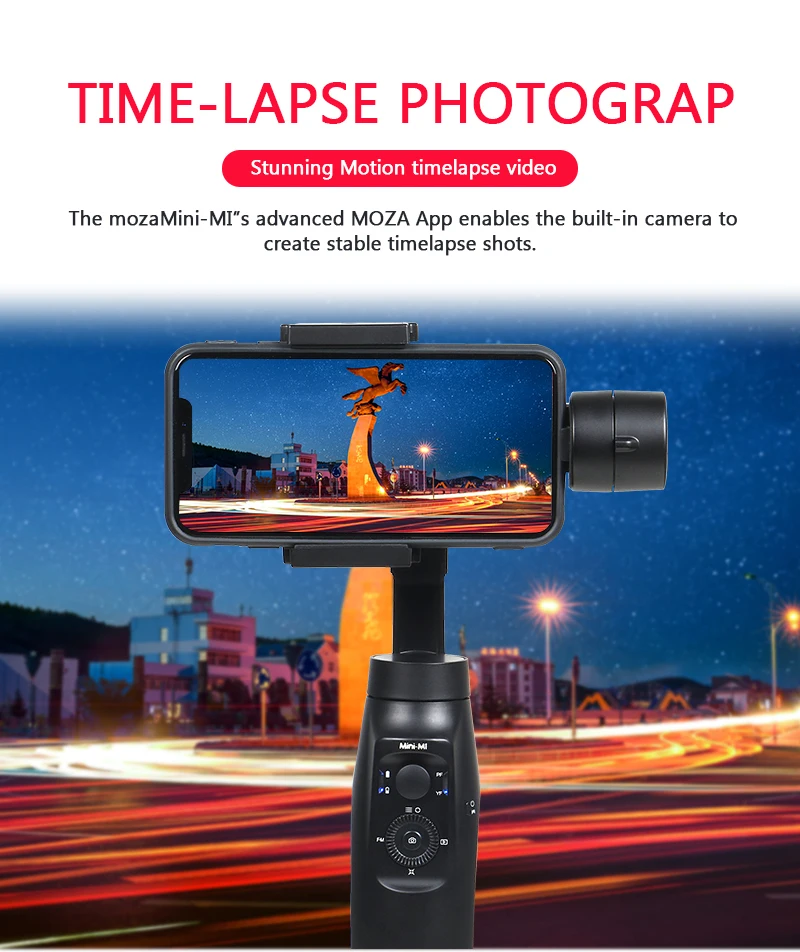 MOZA MINI MI 3-осевой портативный смартфон сотовый телефон видеокамеры Стабилизатор для iPhone X/8 Plus/8/7/6 S SamsungS9/S8/S7 PK Zhiyun Smooth 4 DJI osmo2