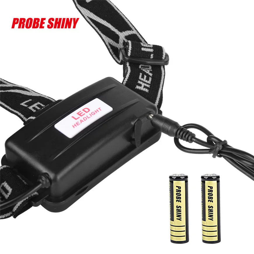 2018 Новый зонд Блестящий 3000Lm T6 + COB LED Zoom перезаряжаемый фонарь для фар|led zoom|flashlight