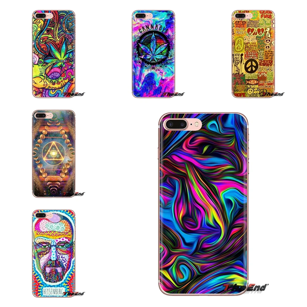 Silicone Phone Cover Psychedelic Life wallpaper For Xiaomi Mi3 Samsung A10 A30 A40 A50 A60 A70 Galaxy S2 Note 2 Grand Core Prime |