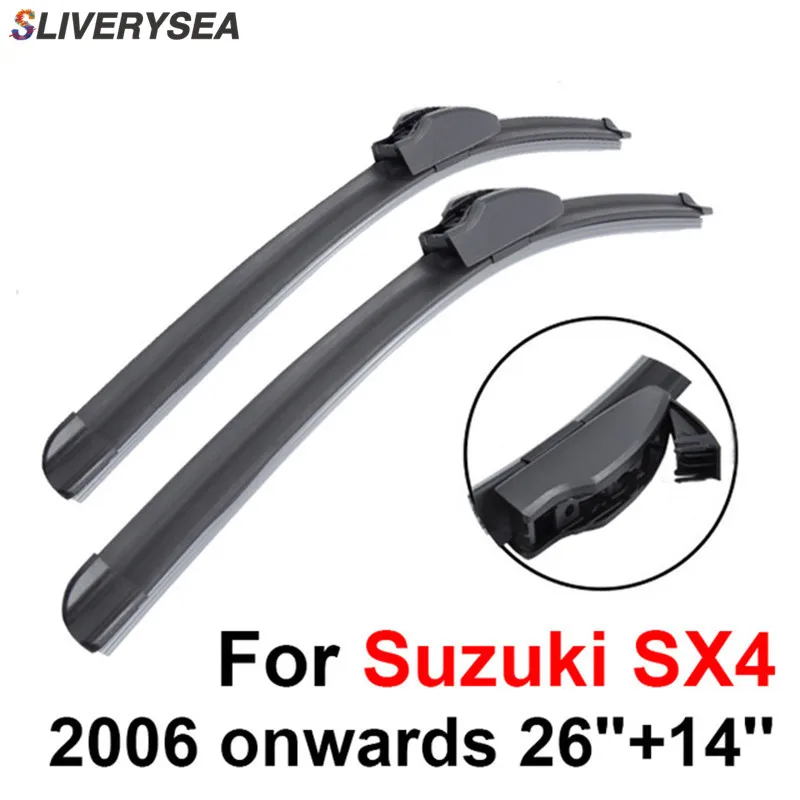 Buy SLIVERYSEA Wiper Blades For Suzuki SX4 2006