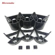 Micromake коссель Рамка Delta 3D-принтеры Запчасти Пластик инъекций Запчасти Топ/снизу Vertax комплект литья под давлением Рамка Разъёмы