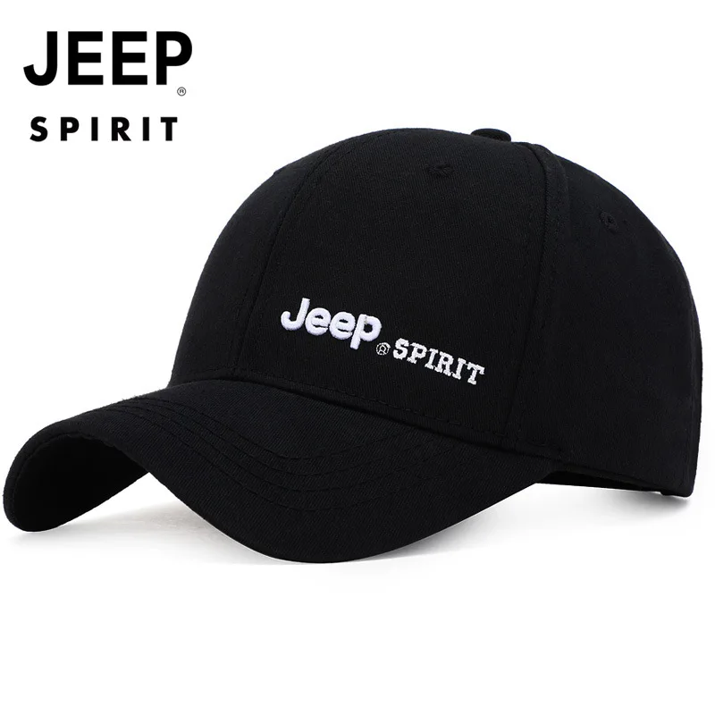 Оригинальная бейсбольная кепка JEEP SPIRIT, мужские кепки унисекс с надписью, из чистого хлопка, уличная Регулируемая шапка для папы, уличная Кепка s gorra hombre