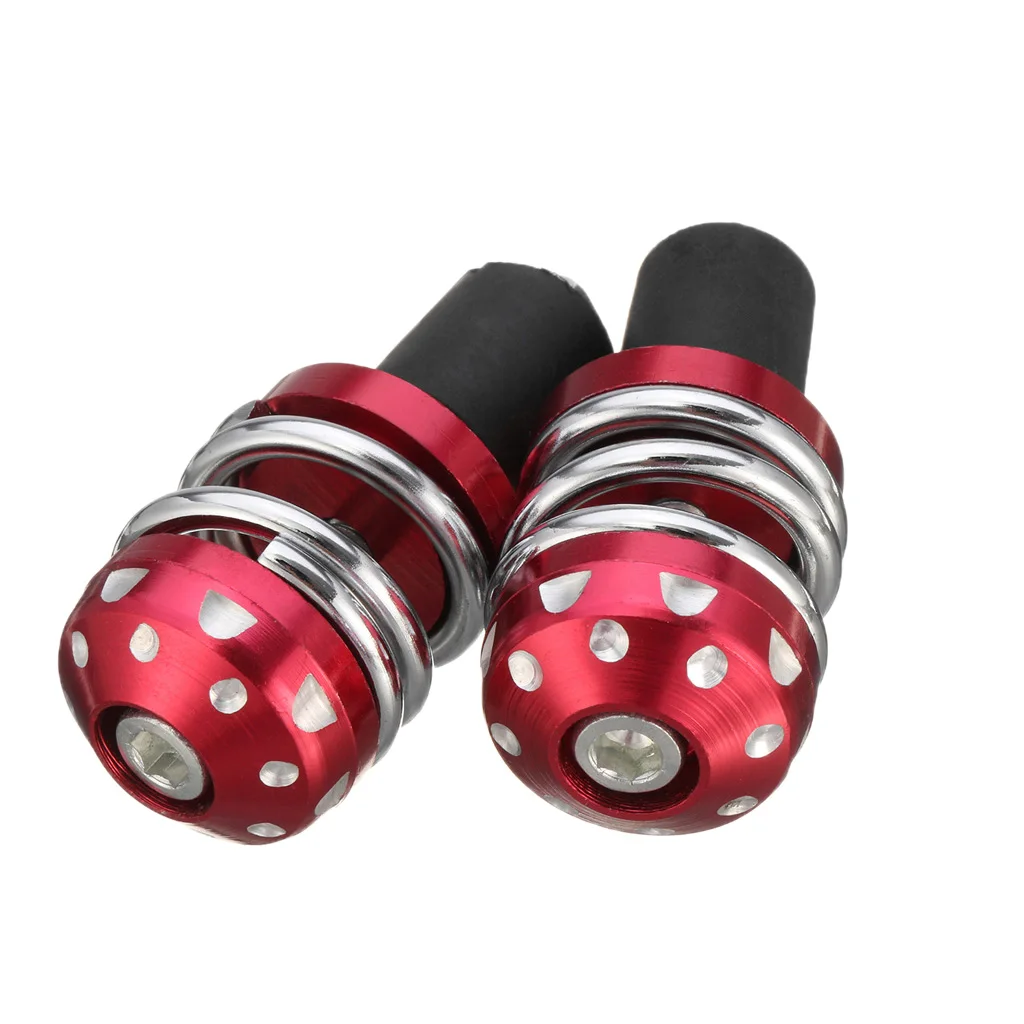 Motorcycle 7/8'' 22mm Handle Bar End Weights Handlebar Grips Cap Anti Vibration Silder Plug Aluminum Alloy 5 Colors 