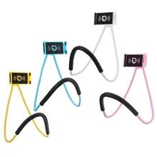 Universal Selfie Neck Snake Car Bed Holder 360 Rotation Flexible Mobile Phone Tablet Stand Mount For iPad For iPhone For Samsung