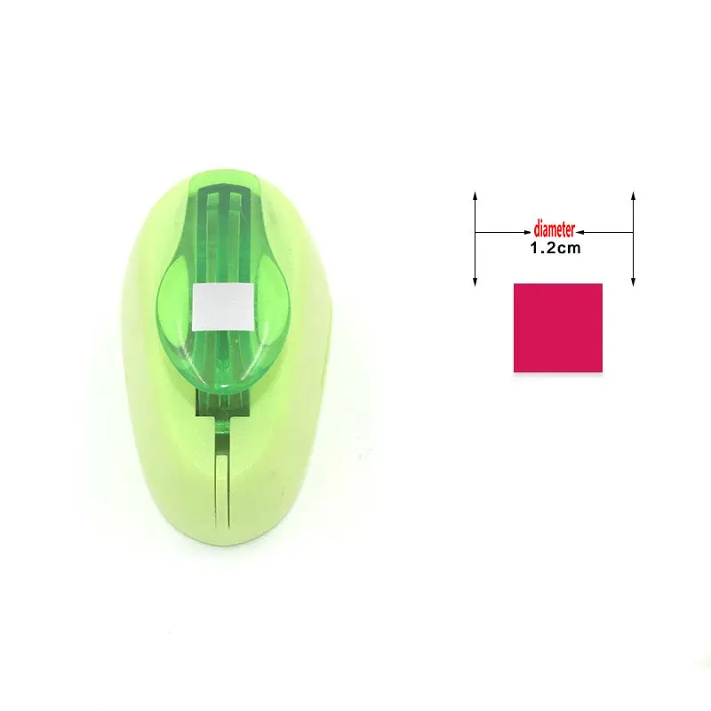 KW-trio 6-Hole Paper Punch Handheld Metal Hole Puncher 5 Sheet Capacity
