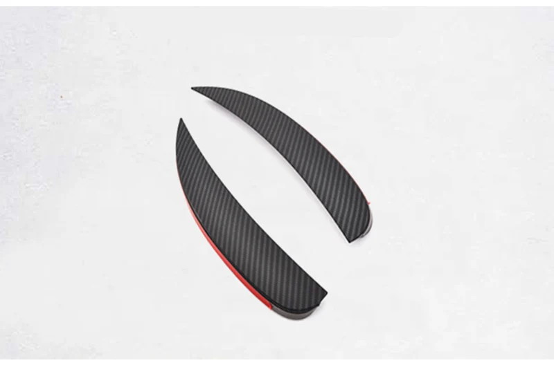 Car styling Auto fog lamps cover grille slats Black lights Sticker decoration Strip For Mercedes Benz CLS Class Accessories