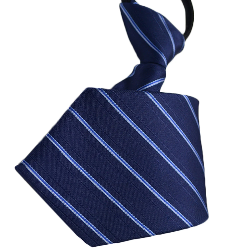 

Male Soft Polyester Silk Necktie Stripes Dots Pattern Neck Ties Men Business Wedding Ties