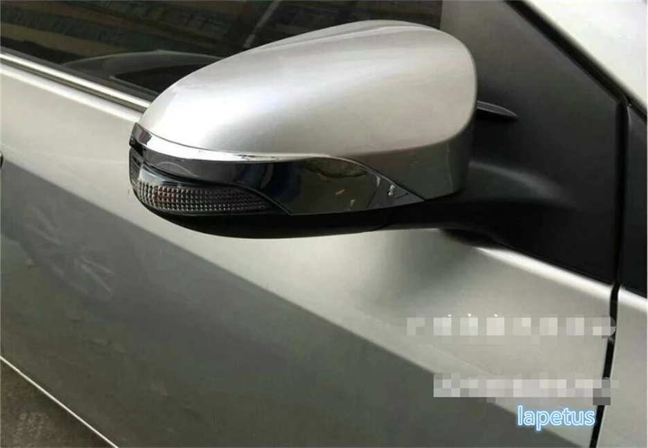 

Lapetus Side Rearview Mirror Decoration Strip Cover Trim 2 Pcs / With LED Turning Lights For Toyota C-HR CHR 2016 2017 2018 2019