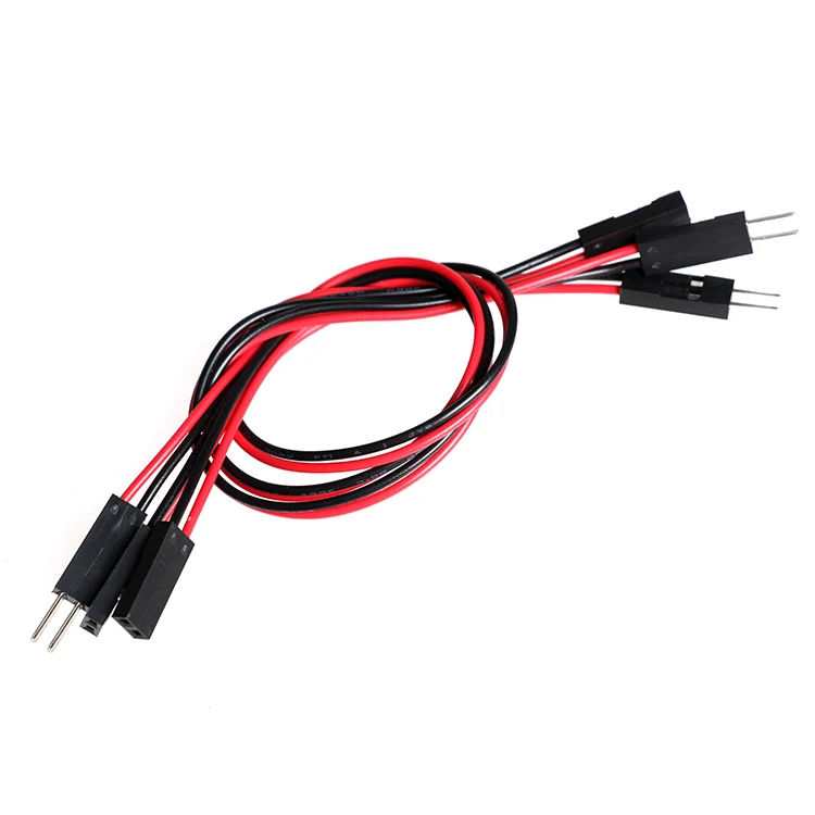 

100PCS DuPont 2-Pin Male to Female Extension Wire Cable for Arduino 20cm