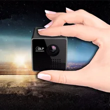 2016 Newest Mini LED Pico Projector Full HD 1080P 3D home theatre Portable projector Support TF/USB video playback DLP proyector