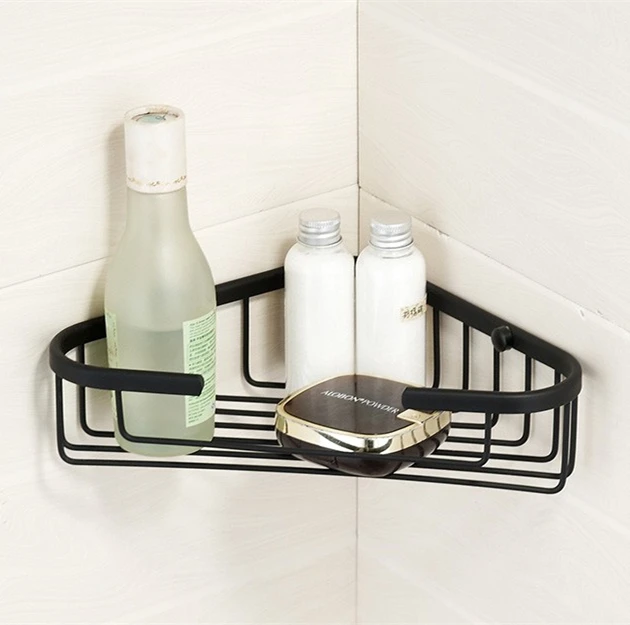 2016 Bathroom Accessories, Vintage Style Brass Material Black Finish