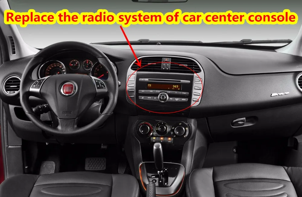 Perfect 1024X600 Android 6.0 Octa 8 Core CPU 2GB RAM 16GB Flash Car DVD For Fiat Bravo 2007-2014 Radio GPS Navigation Stereo 4G SIM LTE 1