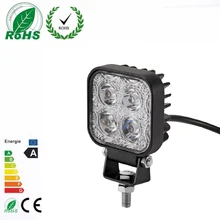 2 Pcs 12W LED Car Daytime Running Lights for Off Road Indicators Work Driving Offroad Boat Vehicle Truck SUV Motercycle