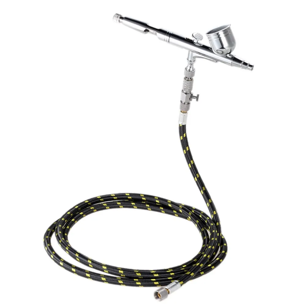 Мини Аэрограф Двойного действия Аэрограф пистолет-распылитель со шлангом для искусства Татуировка-картина маникюрный распылитель модель Аэрограф инструмент для ногтей