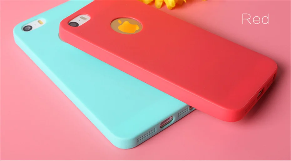 MOUSEMI Soft Phone Cases For iPhone 5s 5 se Soft Tpu Case Cover For Apple iPhone 5 s se Silicone Candy Cases On 5s For iPhone 5s (12)