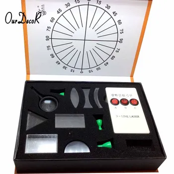

Physical Science Optical Experiments KIT Triangular Prism Convex Lens Concave Mirror Fisica Student's Optics Physics Experiment