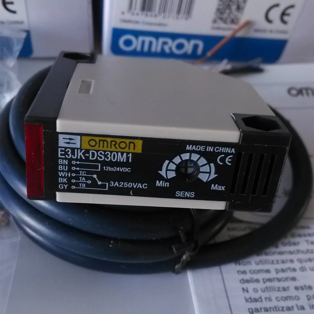 2 шт. Omron E3JK-DS30M1 3A 12-24VDC 90-250VAC 5 Провода диффузного отражения фотоэлектрический переключатель сенсор