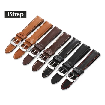 

iStrap Watch Strap18mm 19mm 20mm 21mm 22mm 24mm Quick Release Spring Bar Leather Watch band