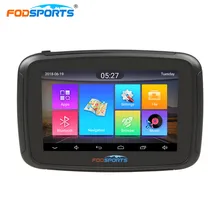 Fodsports Motorcycle Navigation RAM 1G ROM 16G Android 6.0 IPX7 Waterproof GPS Traker WIFI Bluetooth Car Navigator Free Maps