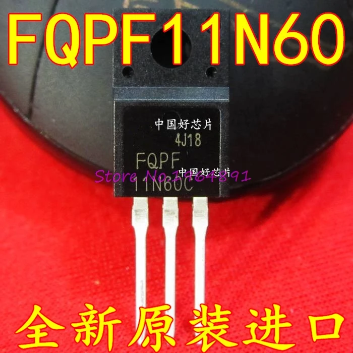 

50pcs/lot FQPF11N60C FQPF11N60 F11N60C F11N60 11N60C 11N60 new original TO220