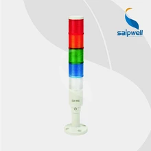 Диаметр 42, 5 слой светодиодный сигнал башня лампы/Flash светила многоуровневый Предупреждение 10 Вт DC12V/DC24V(LTA-504-5W