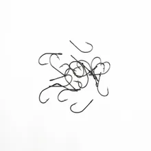 100 шт./лот высокое качество малый сталь Рыбалка Крючки для мягкой приманки рыболовный крючок крюк