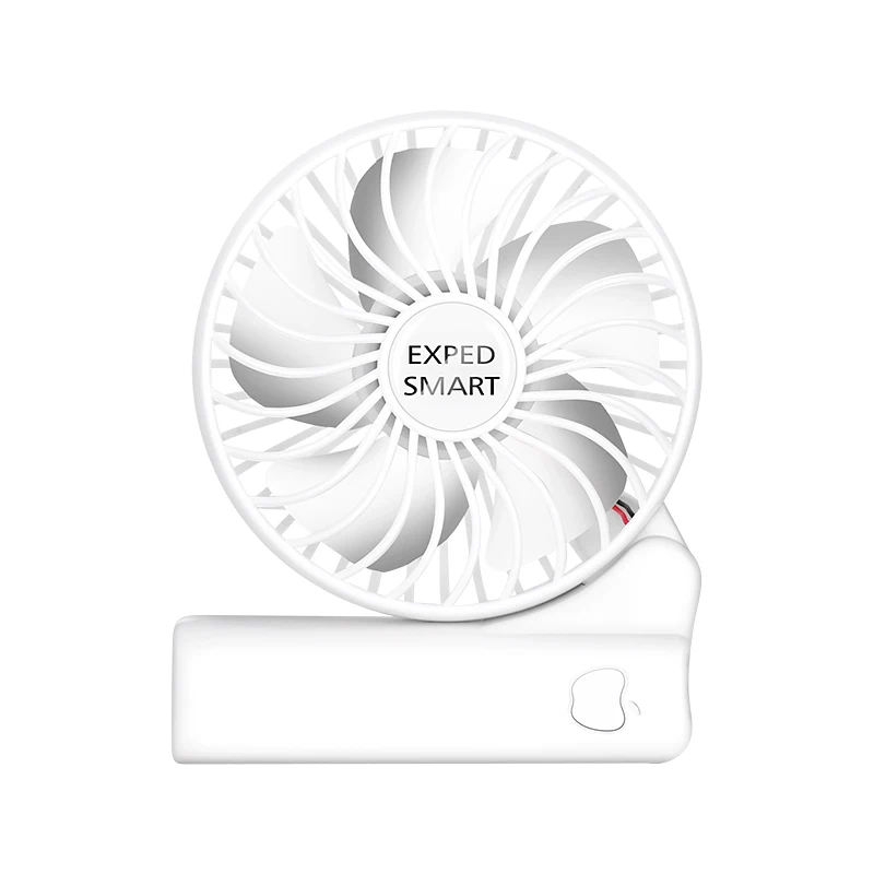 

Desktop folding fan can be hand-held and sit three winds low noise double power supply